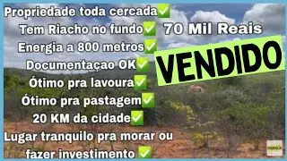 [VENDIDA] PROPRIEDADE 25 HECTARES e ESCRITURA à VENDA em MINAS GERAIS por 70 MIL REAIS