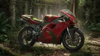 ASMR Motorcycle Restoration: Full Rebuild of a Red Ducati 916 (1994) | Abandoned to Brand New