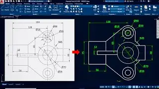 AutoCAD Practice Drawings For Mechanical Engineers in Hindi