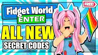 Fidget World CODES *NEW TOYS* ALL 6 NEW SECRET ROBLOX Fidget World CODES!