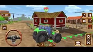Indian Tractor Farming in 3D - Tractor Wala Game in 3D - Android GamePlay
