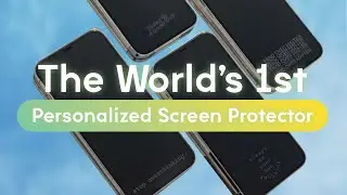 WORLDS FIRST PERSONALIZED SCREEN PROTECTOR