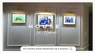 DIY Dining Room Makeover on a budget of R1,000 ( $55) || New decor pieces from Coricraft| Episode6