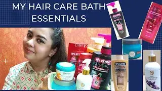 My bath essential haircare essentials | What's in my shower for haircare