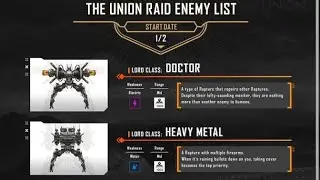 Nikke Goddess of Victory Union Raid run 119