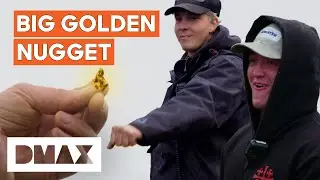 Hunter's Crew Finds The BIGGEST Gold Nugget Seen This Season! | Hoffman Family Gold