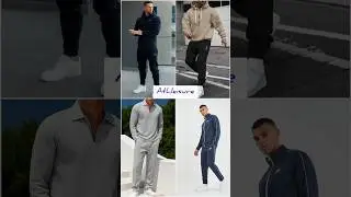 Athleisure for Men | Stylish & Comfortable Everyday Outfits 💪 #shorts #fashion #mensstyle