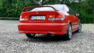 Honda Civic Si b18c6 + exhaust