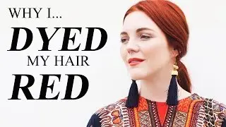 How I Got CONFIDENCE to Dye My Hair Red