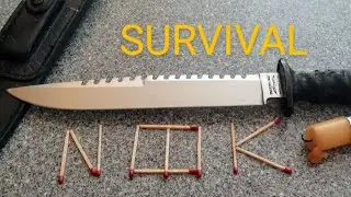 WAIT TILL THE END!! Vintage PARKER K-633 Hollow Handle Survival Knife 🗡️ Cut Test and Review