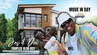 MOVING INTO OUR NEW HOME 🚚 | OFFICIAL HOUSE TOUR🏡 | OUR TV BROKE WHILE MOVING | JAS & DAI ENT