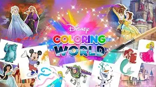 Disney Coloring World | Mobile App