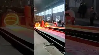 The process of forging steel bars