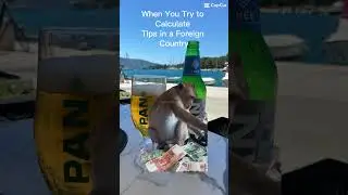 Trying to figure out tips in a foreign country like&hellip; 💸🤯 #TravelMath #TravelStruggles #BudgetTravel