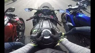 Zx10r 2017 sunmori subuh ke puncak with bike brothers squad (4-6-2017) dr gelap smpe terang #1