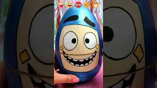 ASMR UNBOXING Oddbods Nesting Eggs NOSTALGIC Show❤️#shorts #asmr #oddbods #trending #egg #funny