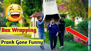 Box Wrapping Pranks Gone Wrong With Girls in India 2020 || Prank in india || HipHop Pranks