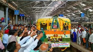 Feb 2020 | 95 Year's ELECTRIC EMU LOCAL Train Service | Celebration
