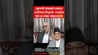 Home minister should resign now: Dr Shekhar Koirala #morang #shibuchhetri #prachanda #rabilamichhane