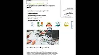 Interaction and Experience Design in Ireland
