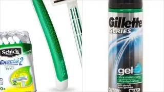 Schick Extra Disposable и Gillette Gell ~ языческое бритье