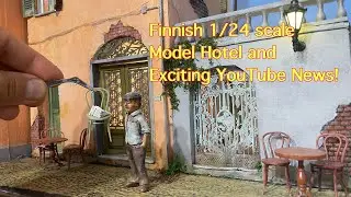 Finished the 1/24 scale model building and exciting YouTube News!