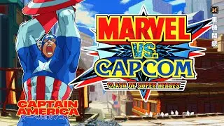 Theme of Captain America - Lo-fi 🍃 Remix - Marvel vs Capcom: Clash of Super Heroes 🥋