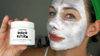 Маска-пленка Disco Kitten Illuminating Diamond Peel-Off Mask | ДЕМО + ПЕРВЫЕ ВПЕЧАТЛЕНИЯ