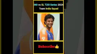 IND vs SL T20I Series 2024  Team Inida Squad | #factsmaavalite #indvssl #indiateam #t20squad