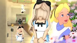 MM2 Trickshots as ALICE in WONDERLAND!! ( Murder Mystery 2 )