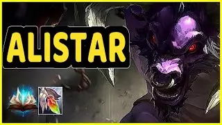 ALISTAR VS POPPY SUPPORT GAMEPLAY GRANDMASTER I