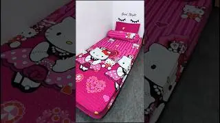 Sprei motif hello Kitty #sprei #spreisolo #dekorasi #desainkamar #homedecor #shorts
