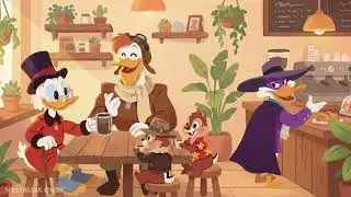Ducktales, Chip 'n Dale & Darkwing Duck MorningJazz ☕️🌤️ | Relaxing Music for Studying/Working