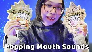 ASMR Try Chinese Popping Candy With Me! - Ear to Ear Mouth Sounds & Whispering 💥🍬