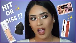 TESTING NEW MAYBELLINE MAKEUP!! HIT OR MISS?! |Taisha