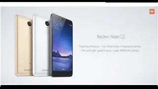 XIAOMI REDMI Note 3 16GB 4G Phablet. Распаковка.