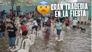SE NOS VINO UNA FUERTE TORMENTA😨😨 el salón se inundó y EVACUAMOS DE EMERGENCIA😭😭