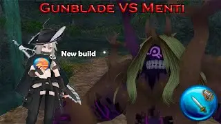 Toram Online Gunblade (1h+Arrow) VS Menti Solo | New Build Testing!
