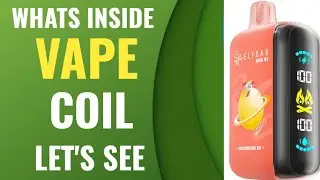 What is vape coil |Nicrome wire | whats inside vape #vapecoil #vapenicromewire