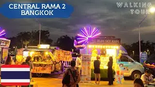 Walking in Central Rama 2 , Bangkok Thailand