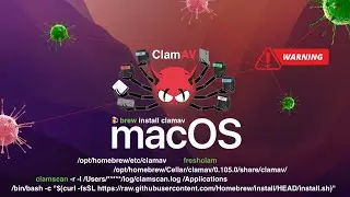 Устанавливаем антивирус ClamAV на macOS