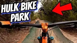 RIDING INSANE BIKE PARK IN MYRTLE BEACH SOUTH CAROLINA (Hulk bike park)
