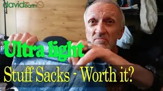 Ultra light backpacking stuff sack bags