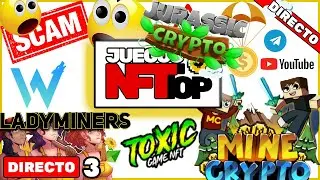 🔴 Jurassic Crypto, MineCrypto,Toxic Game, Lady Miners, Phantom Galaxy, CryptoWolf, Crypto Conquers