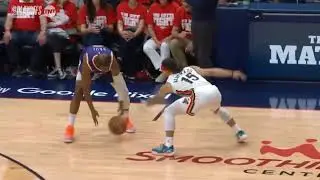Jose Alvarado Shocks Zion&Entire Pelicans As He Caused An 8-Second Violation On Chris Paul !