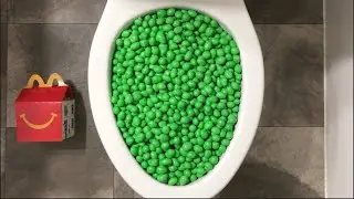 Will it Flush? - Coca Cola, Sprite, Mirinda Balloons, Green M&Ms and McDonalds Fast Food Flushes
