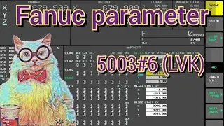 Fanuc parameter 5003#6 (LVK). Отмена корректора на вылет инструмента резетом.