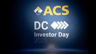 This was the ACS Group's 2025 Data Center Investor Day