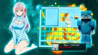 Alya v2 16x - ANIME MINECRAFT BEDWARS TEXTURE PACK JAVA & BEDROCK