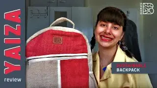 SUSTAINABLE HEMP BACKPACK YAIZA REVIEW | Bagmaya